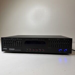 Rare Pyle PPEQ200 Graphic Equalizer & Spectrum Analyzer Powers On!